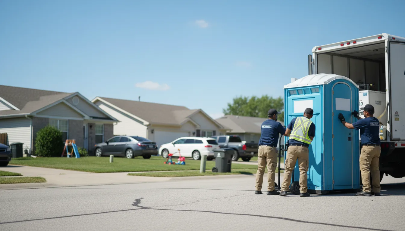 Standard Porta Potty Rentals in Minooka, IL near me